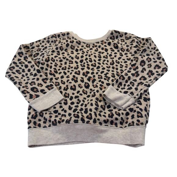 Garanimals Other - Garanimals Toddler Girl 5T Cheetah Print Pullover Sweater